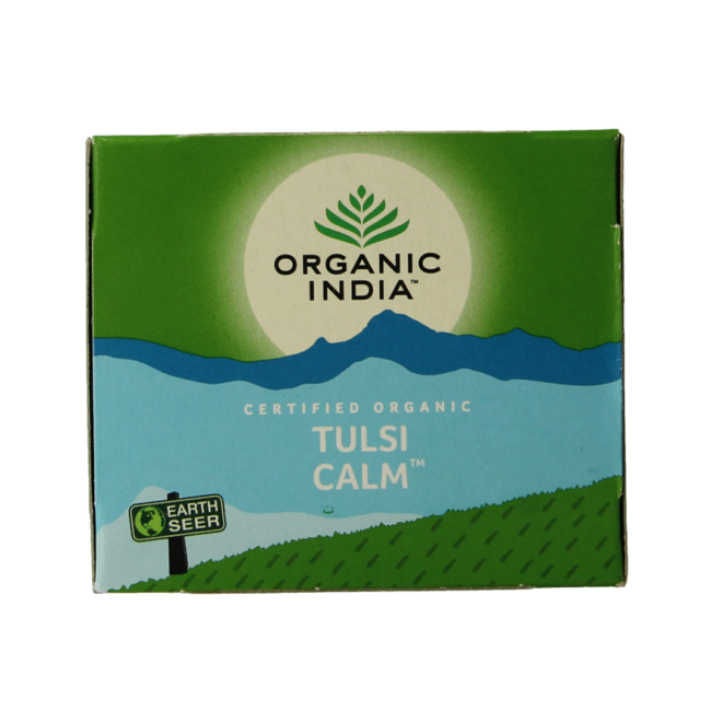 Organic India Herbata uspokajająca Tulsi bio 25 sztuk