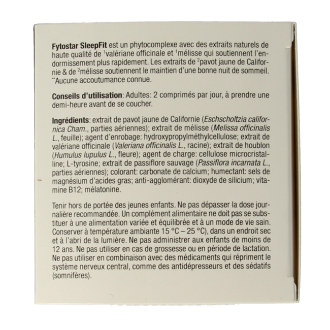 Fytostar Sleep fit maxi 60 Kapsułek