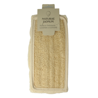 Naturae Donum Naturae Donum Scrub band cotton & loofah 1 Piece