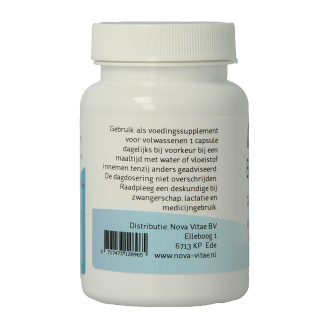 Nova Vitae Huile de Bourrache 1000 mg GLA 20 % 60 Capsules