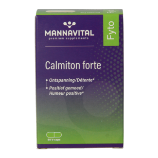 Mannavital Mannavital Calmiton 60 Cápsulas vegetarianas