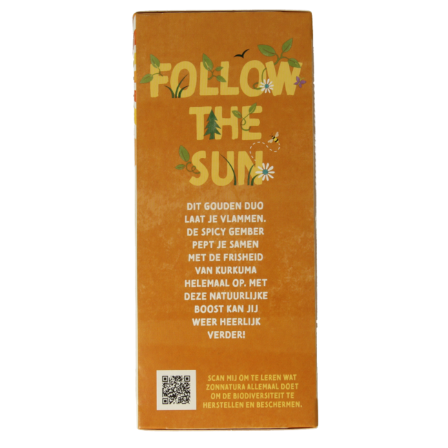 Turmeric & Ginger 100% Organic Tea 20 Bags