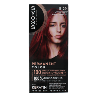 Syoss Syoss Permanent Color 5-29 Intensiv Rot 1 Set
