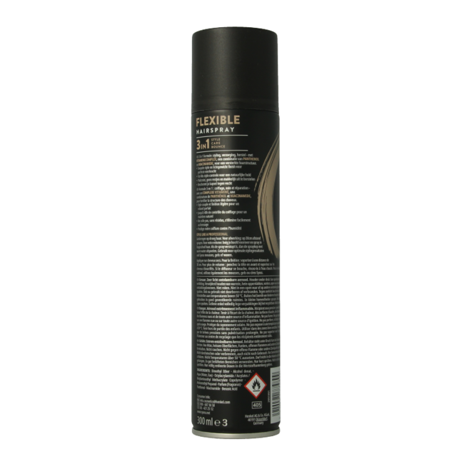 HSP hold & flex hairspray 300 Millilitres