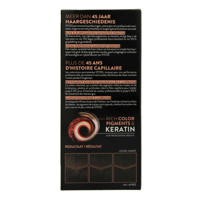 Syoss Color Baseline 2-1 Brun Noir 1 Kit