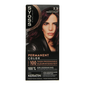 Syoss Syoss Colors baseline 3-3 viola scuro 1 Set