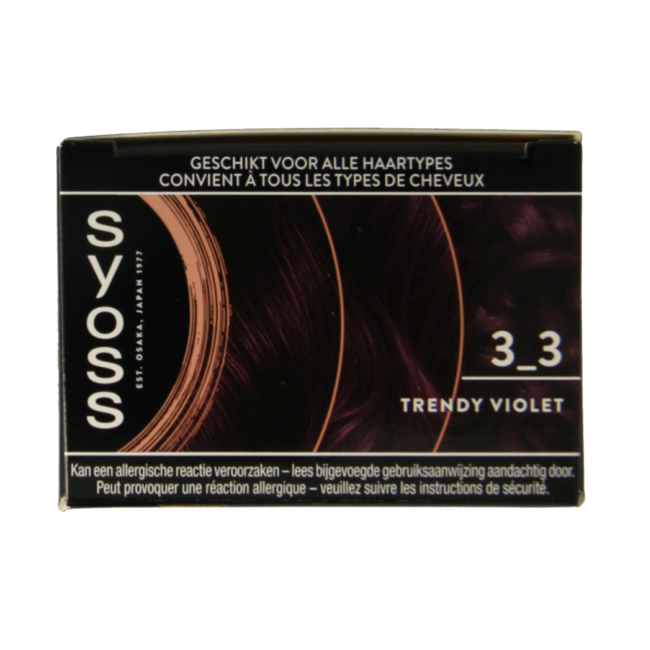 Syoss Colors línea base 3-3 violeta oscuro 1 unidad