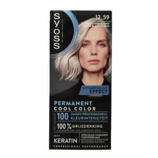 Syoss Syoss Colors 12-59 Platin Cool Blond 1 Set