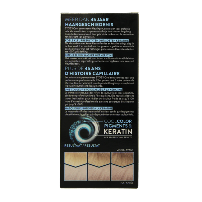Syoss Colors 12-59 Blond Platine Froid 1 Kit