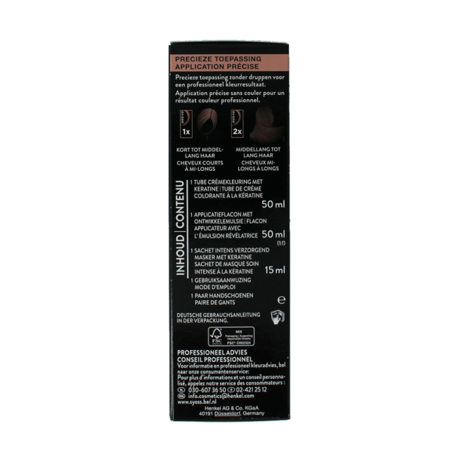 Syoss Color baseline 1-1 nero 1 Set