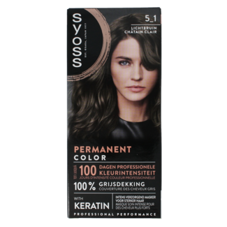Syoss Color baseline 5-1 castano chiaro 1 Set