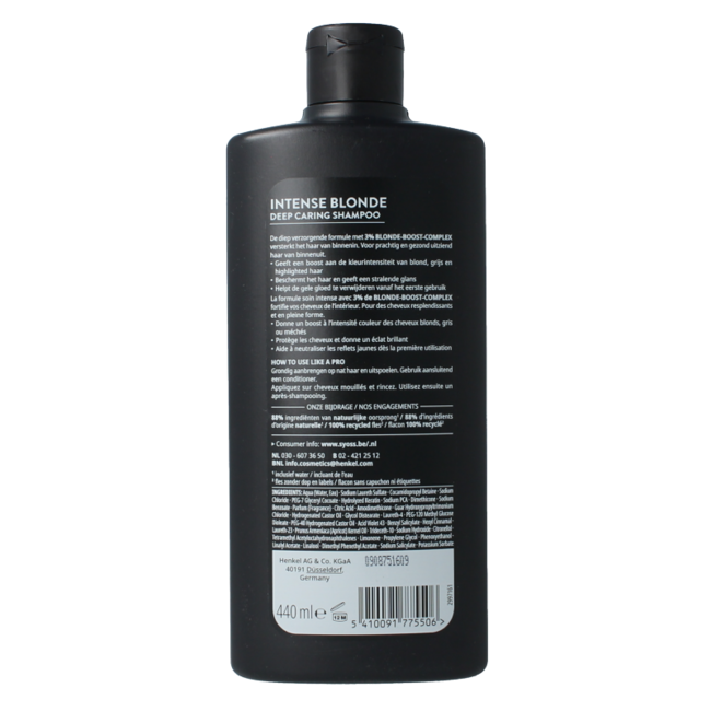 Shampoo biondo e argento 440 Millilitri