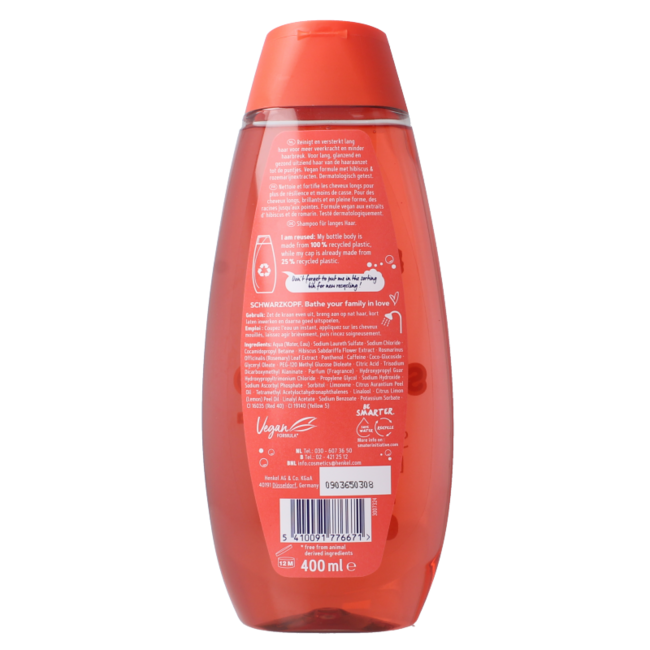 Shampoo long hair 400 Millilitres