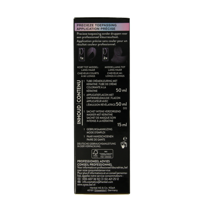 Syoss Metallics 12-53 platinum pearl 1 kit