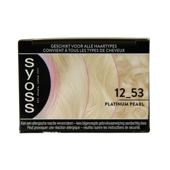 Syoss Metallics 12-53 Platinum Pearl 1 unidad