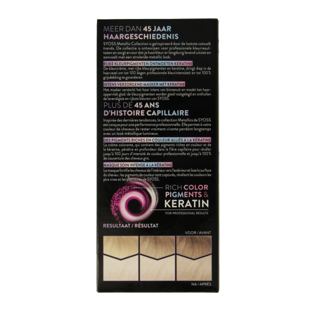 Syoss Metallics 12-53 Platin-Perl 1 Set