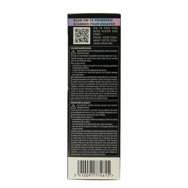 Syoss Metallics 9-53 Silver Blush 1 Zestaw