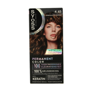 Syoss Syoss Metallics 4-65 Schokoladen-Kupfer 1 Set