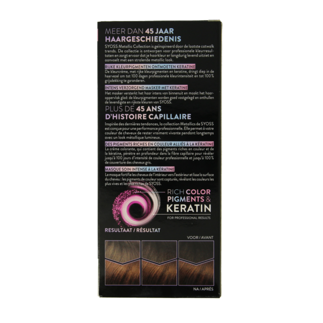 Syoss Metallics 4-65 cuivré chocolat 1 kit