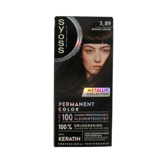Syoss Syoss Metallics 3-89 café bronce 1 unidad