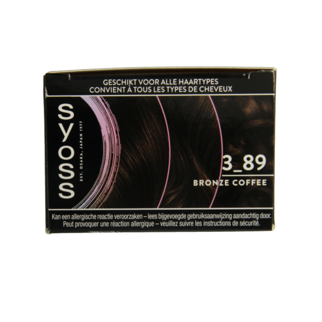 Syoss Metallics 3-89 café bronce 1 unidad