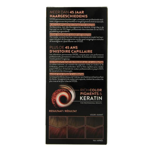 Syoss Color baseline 4-2 marrón caoba 1 unidad