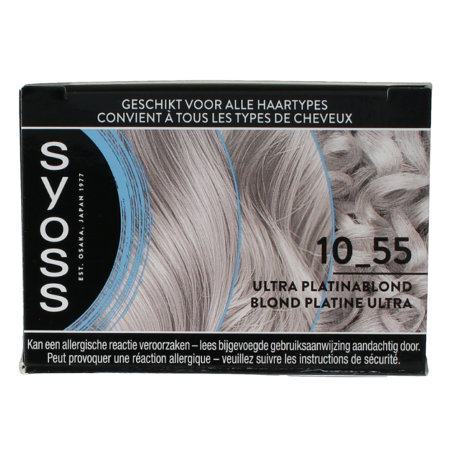 Color baseline 10-55 cool blonde 1 ensemble