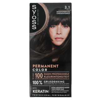 Syoss Color baseline 3-1 dark brown 1 Set