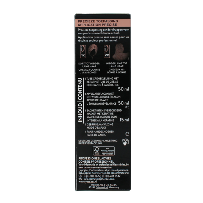 Color baseline 7-6 blond moyen 1 Set