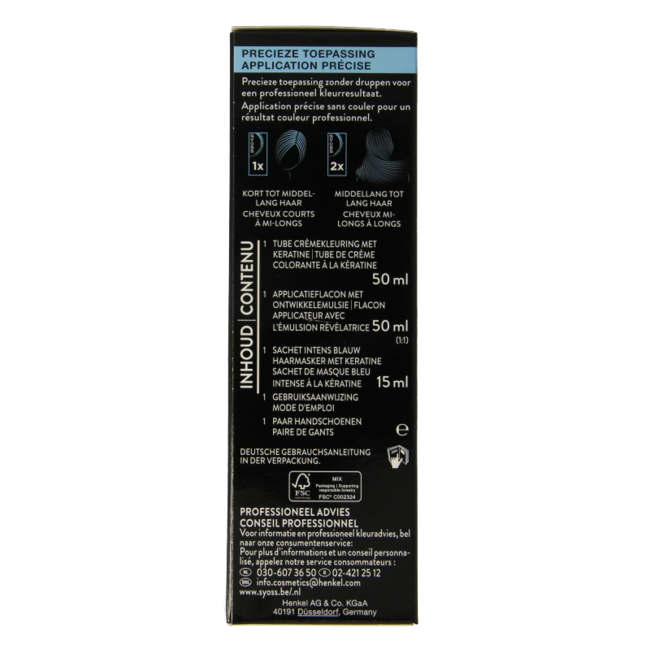 Syoss Color baseline 9-5 blond polaire 1 kit