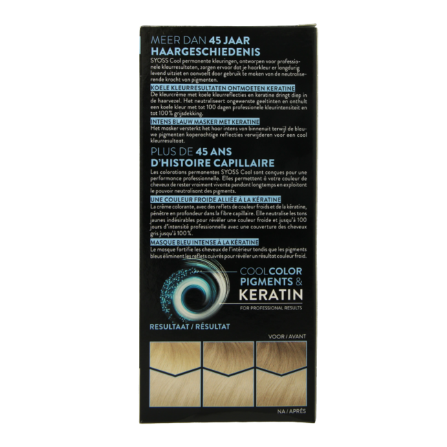 Syoss Color baseline 9-5 mroźny blond 1 Zestaw