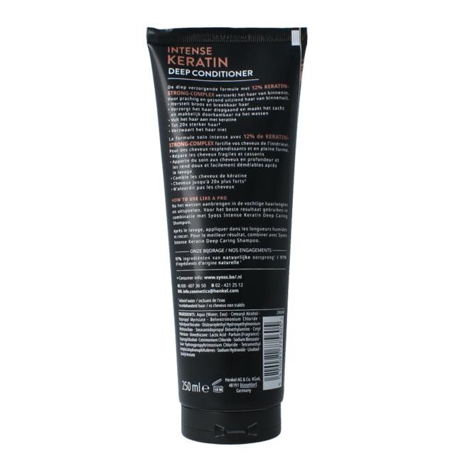 Syoss Deep conditioner keratine 250 Milliliter