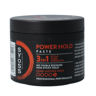 Syoss Syoss Men power hold pasta modellante extra forte 150 millilitri