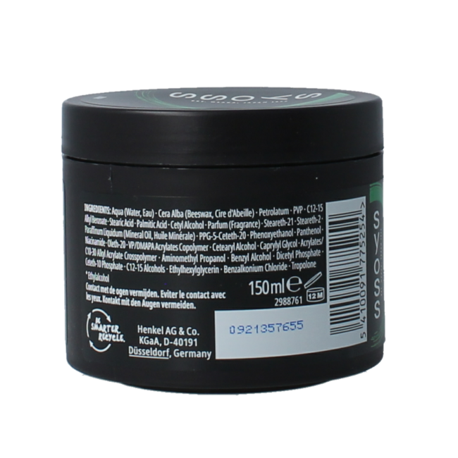 Cire coiffante Syoss Maxx Hold 150 ml