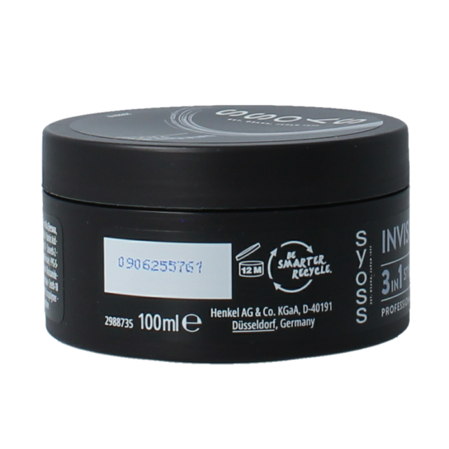 Syoss Styling invisible hold paste 100 Millilitres