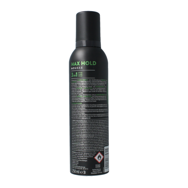 Syoss Mousse Styling Fissaggio Massimo 250 Milligrammi