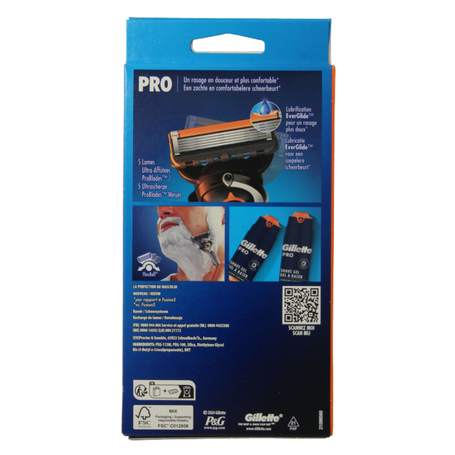 Rasoio manuale Gillette Proglide (2 pezzi)