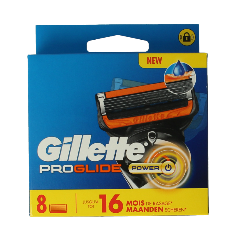 Gillette Proglide power blades 8 unidades