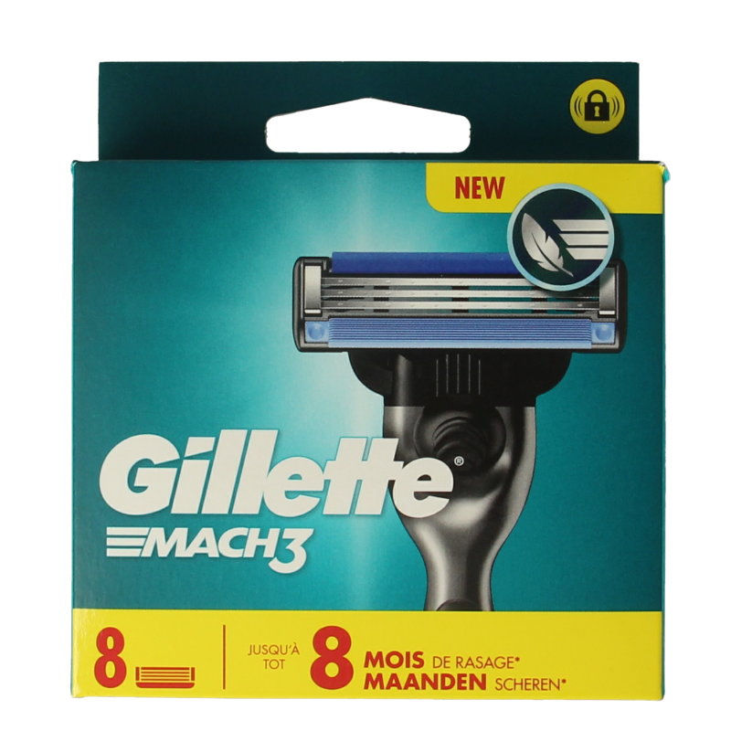 Gillette Cuchillas Gillette Mach3 8 unidades