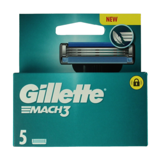 Gillette Mach3 blades 5 pieces