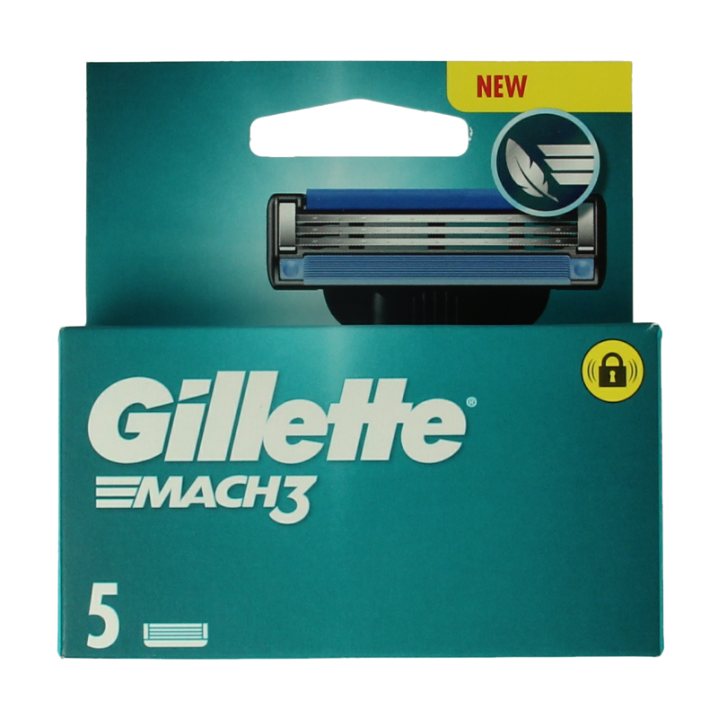 Gillette Cuchillas Mach3 5 unidades