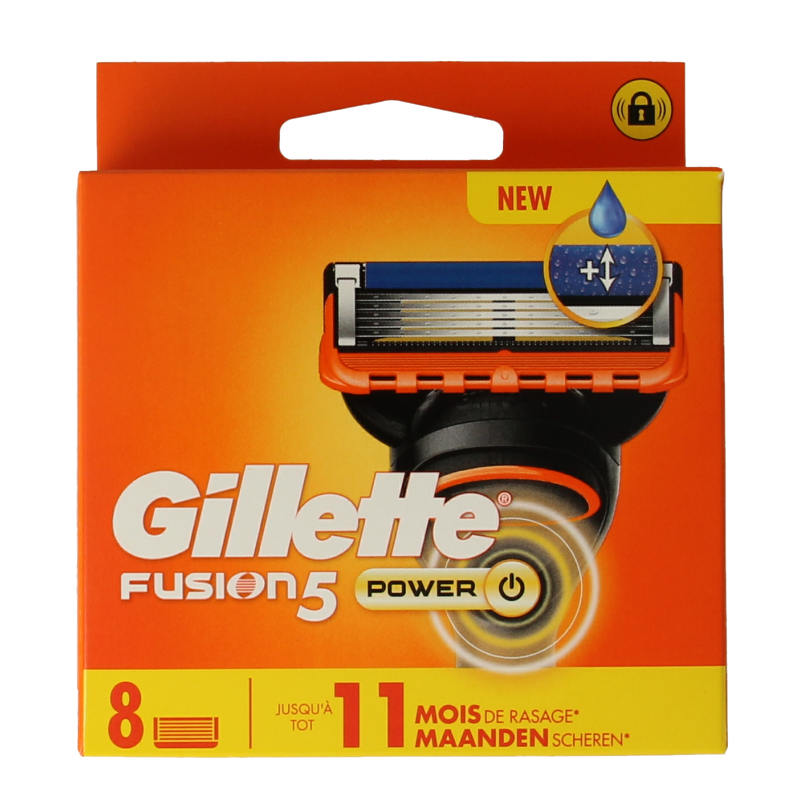 Gillette Cuchillas Gillette Fusion Power 8 unidades