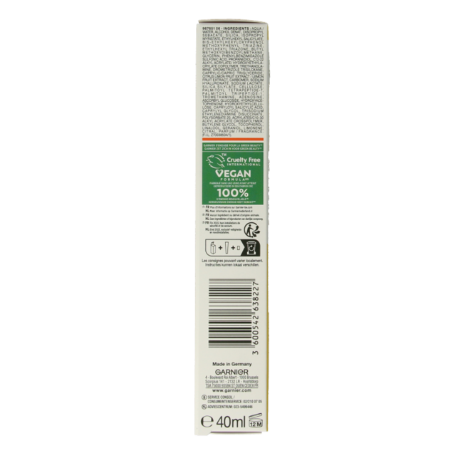 Garnier Vitamine C daily UV antipigmentvlek fluid 40 Milliliter