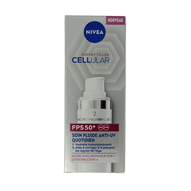 Nivea Hyaluron Cellular Expert Filler Day Fluid SPF50 30 Millilitre