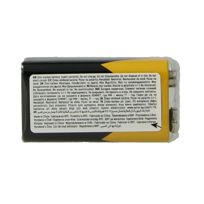 Varta Batterie Superlife 9 Volt 1 Stück