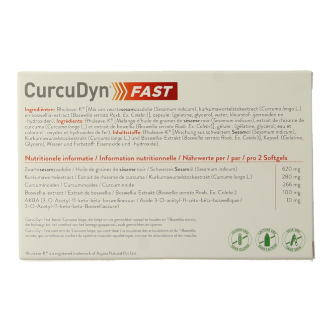 Curcudyn fast NFD 15 capsules molles