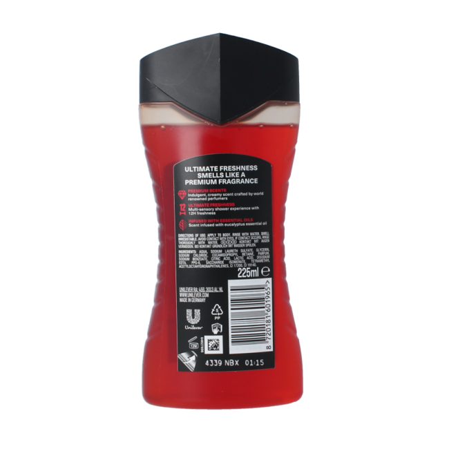 AXE Gel douche Cherry Fizz 225 ml