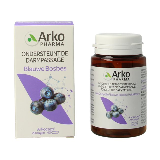 Arkocaps Bilberry 40 Capsules