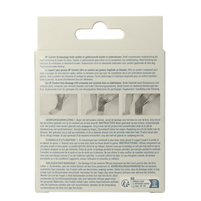Sports knee support S/M 1 piece