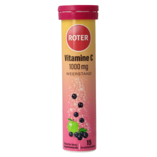 Roter Roter Brausetablette Vitamin C Apfel Schwarze Johannisbeere 15 Brausetabletten